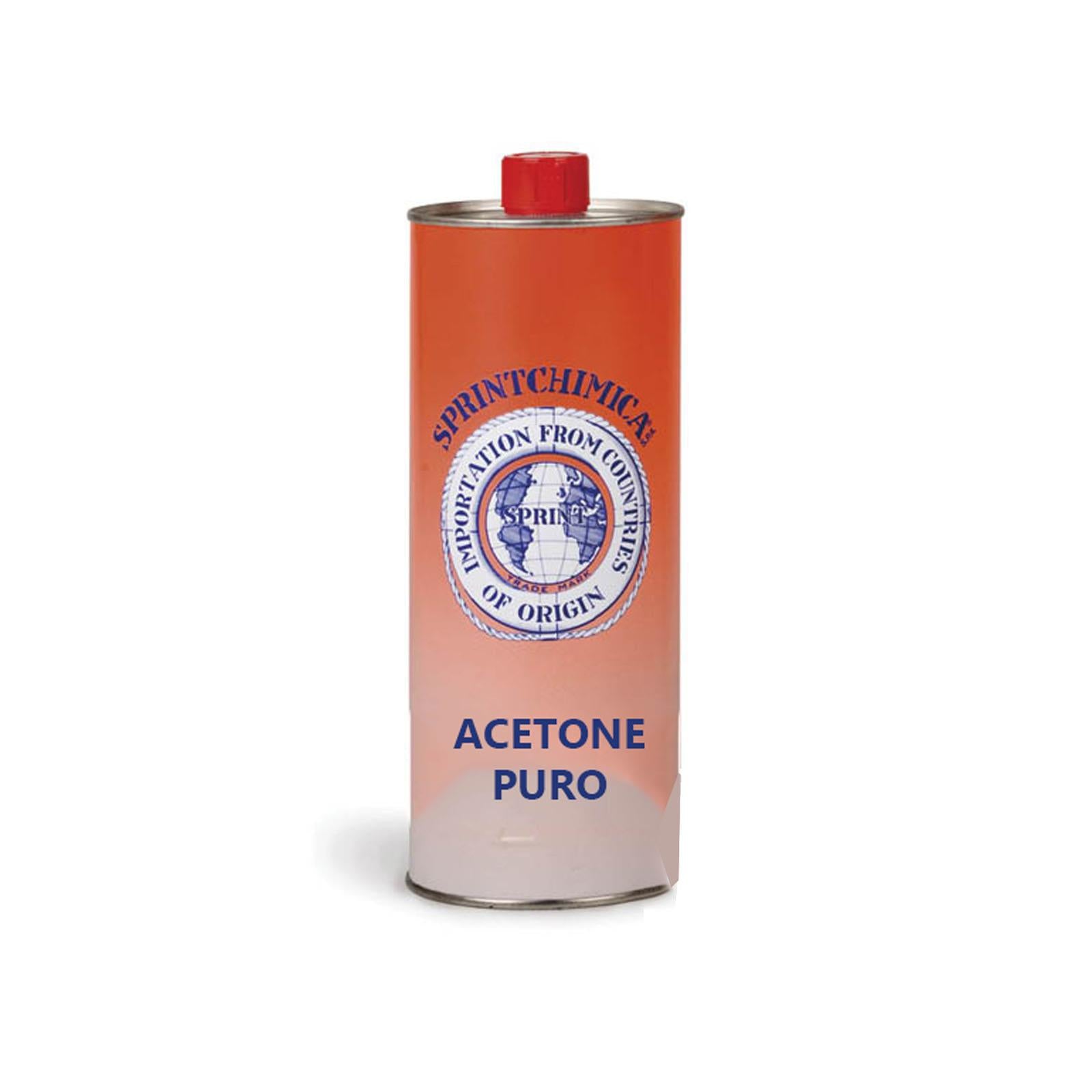 Acetone puro solvente per sgrassare smacchiare conf. 1Lt.