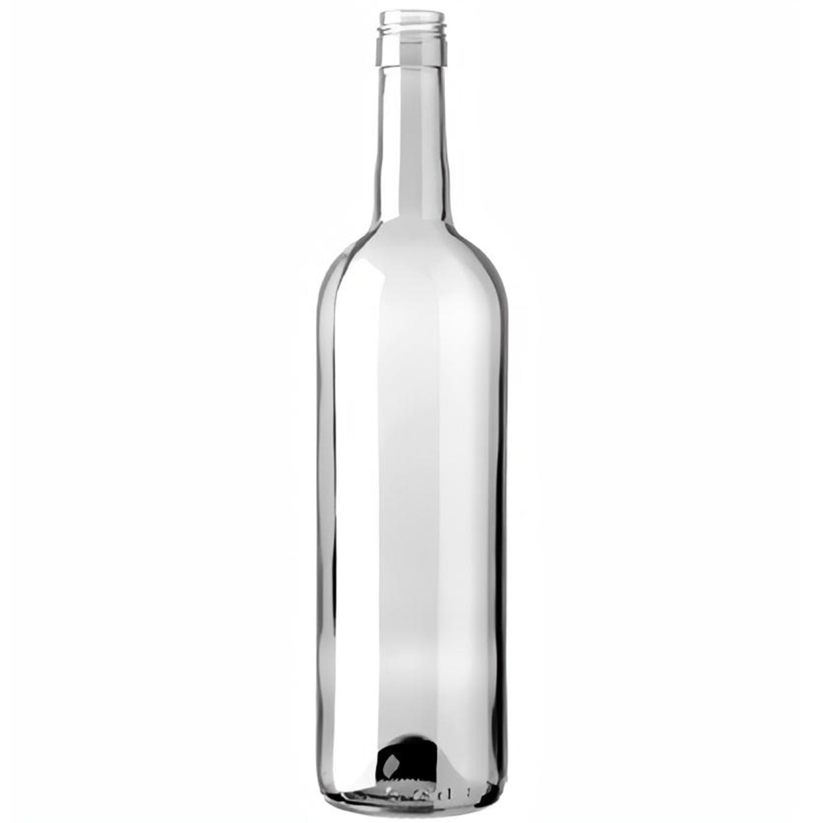 Bottiglia in vetro bordolese 750ml oliva - Bottiglia di vino
