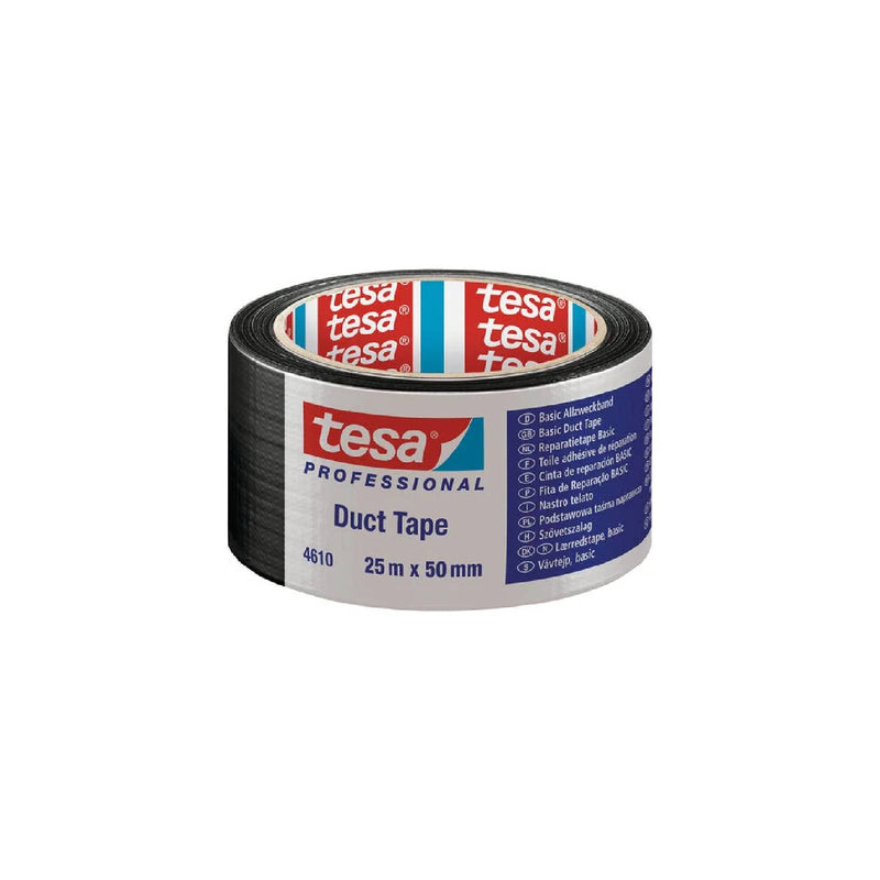 Nastro telato "Duct Tape 4610" con rivestimento in PE rinforzato con tessuto in PET ideale per imballaggio 6 pz