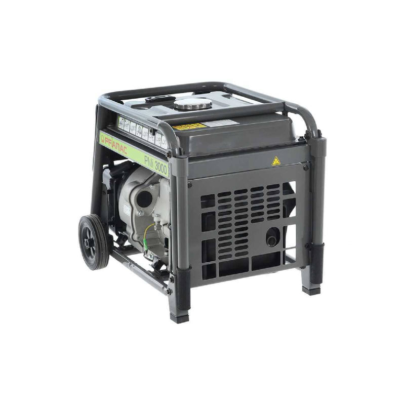 Generatore ad inverter "PMI 3000" motore OHV monofase con funzionamento a benzina ed avvio a strappo 3000 W