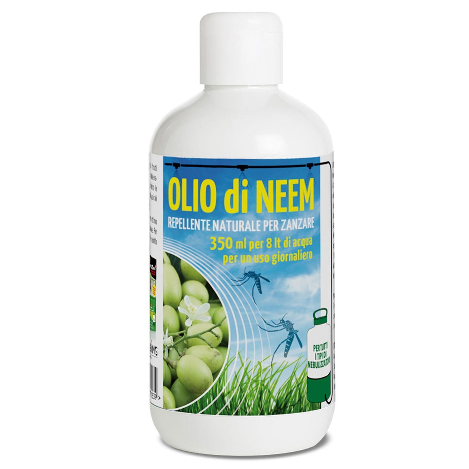 350 ML INSETTICIDA CONCENTRATO BIOLOGICO PER LE ZANZARE OLIO DI NEEM 150 MTQ