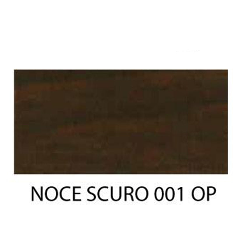 Zanzariera a carrarmato su misura ''Metra'' profilo Noce Scuro OP apertura laterale (Made in Italy)