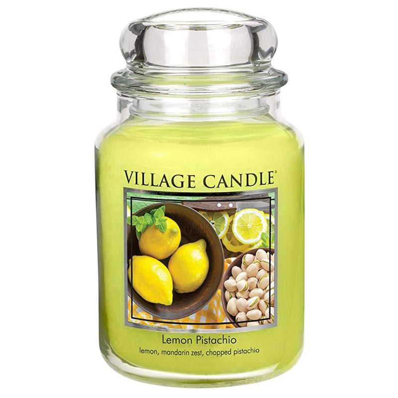 Candele profumate "Village Candle" profumatore per ambienti, Giara in vetro 730 gr, 26 once