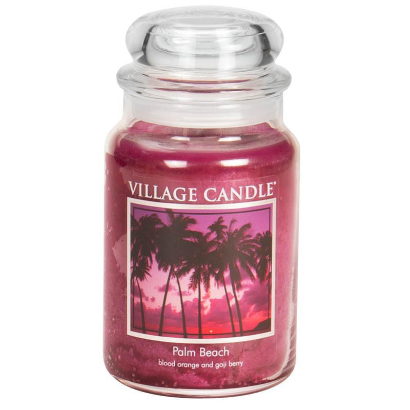 Candele profumate "Village Candle" profumatore per ambienti, Giara in vetro 730 gr, 26 once